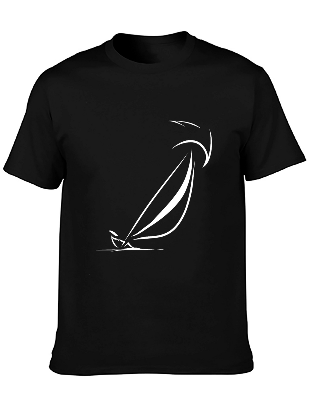 Sailing Graphic Tee - Modern Minimalist Design