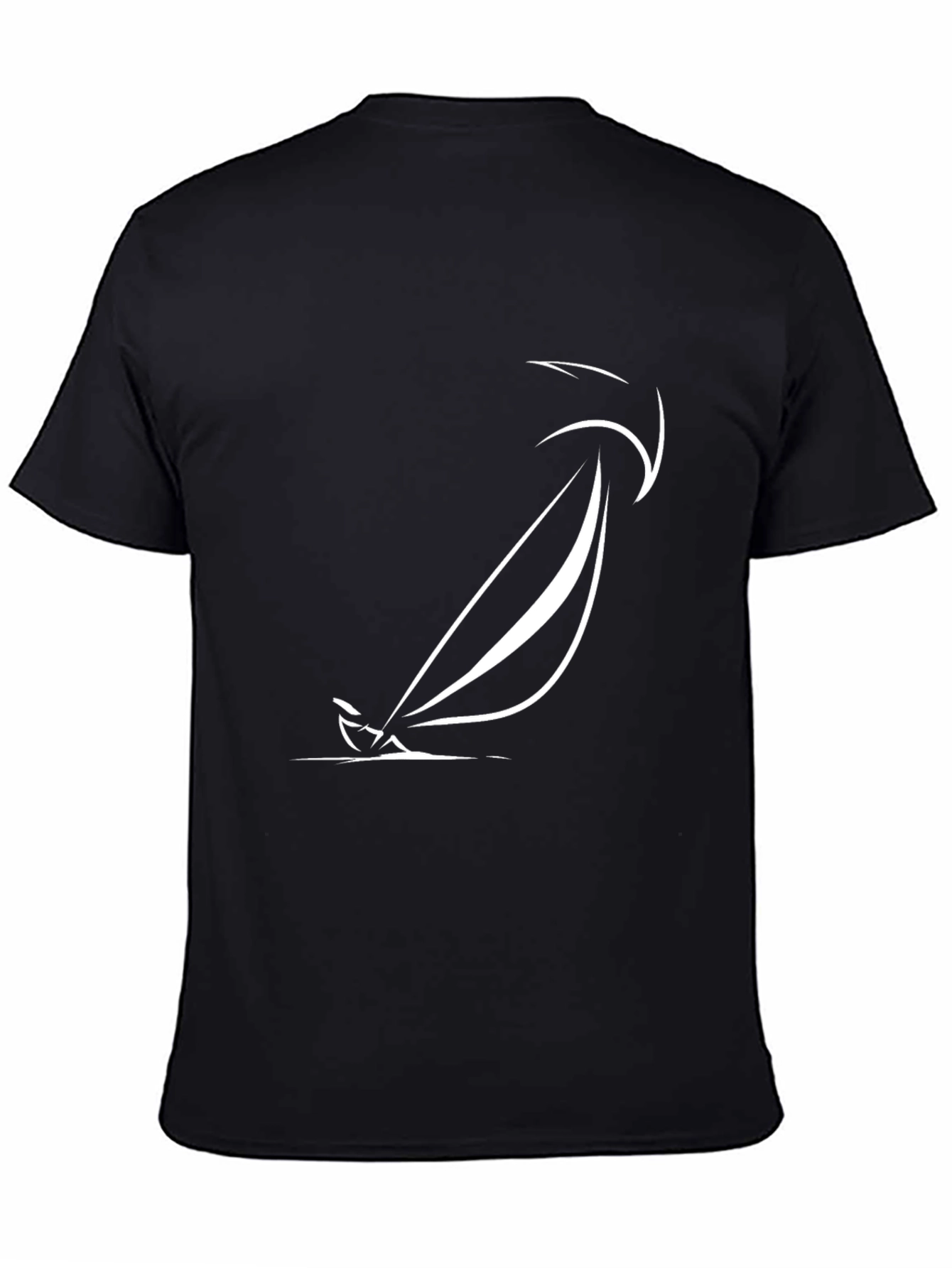 Sailing Graphic Tee - Modern Minimalist Design