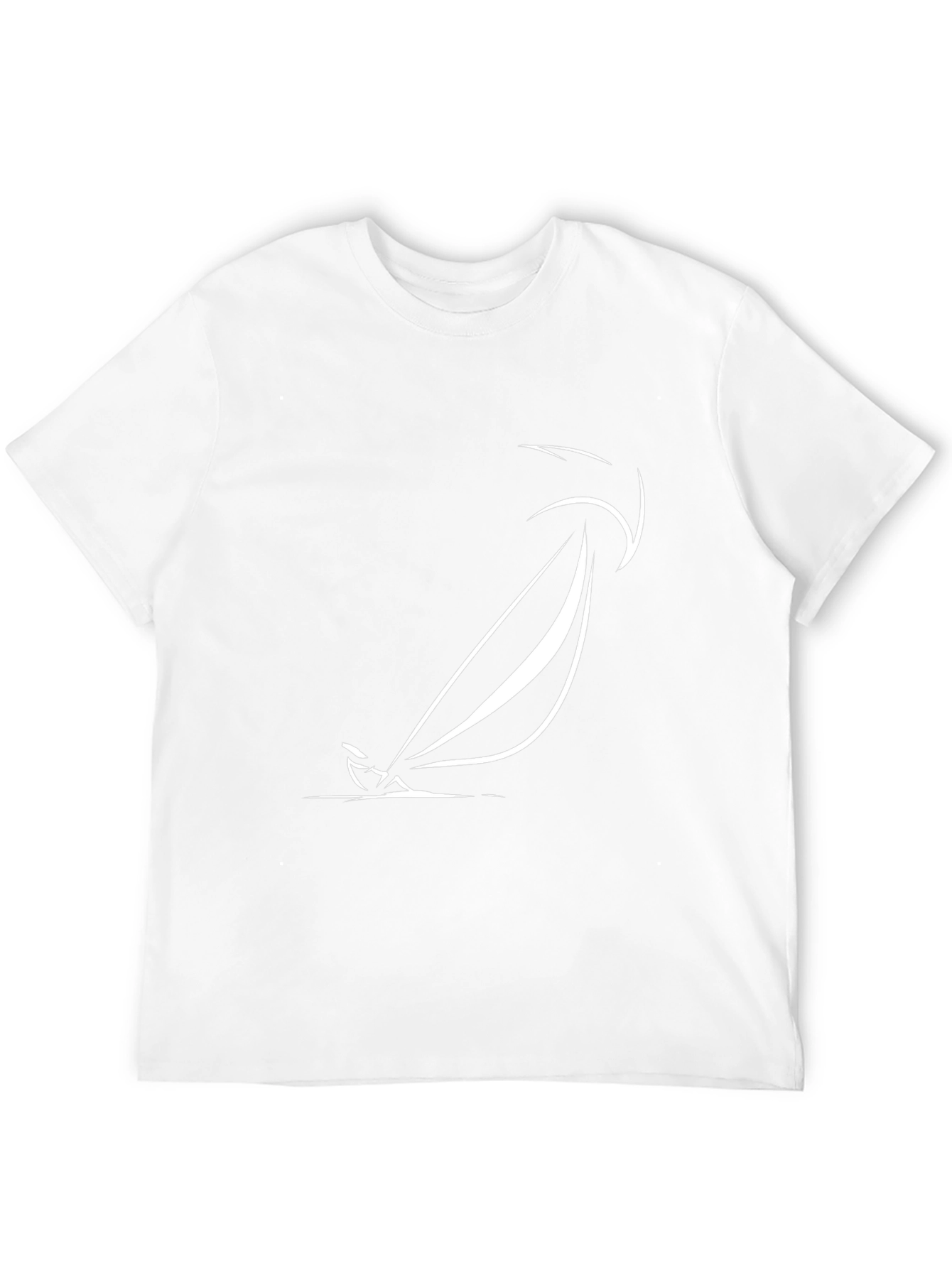 Sailing Graphic Tee - Modern Minimalist Design