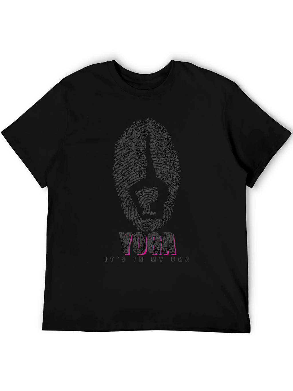 Yoga Fingerprint Graphic Tee - Relaxed Fit