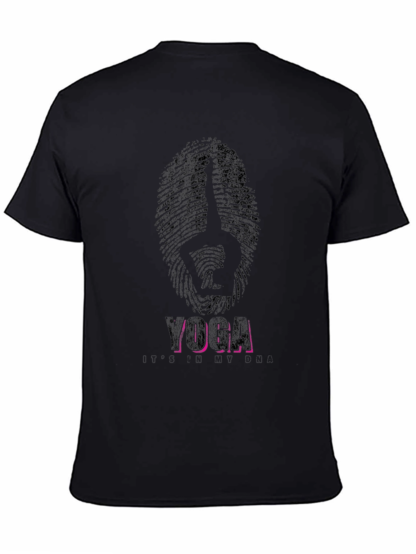 Yoga Fingerprint Graphic Tee - Relaxed Fit