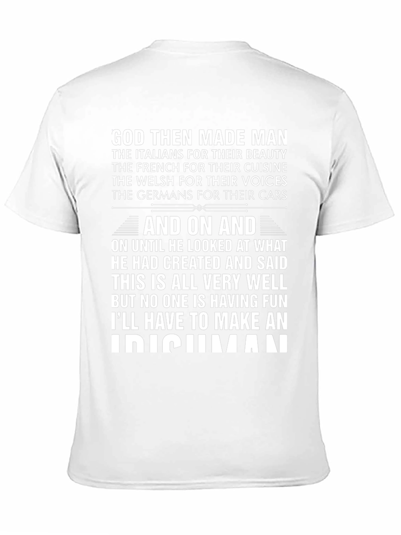 God Made an Irishman T-Shirt