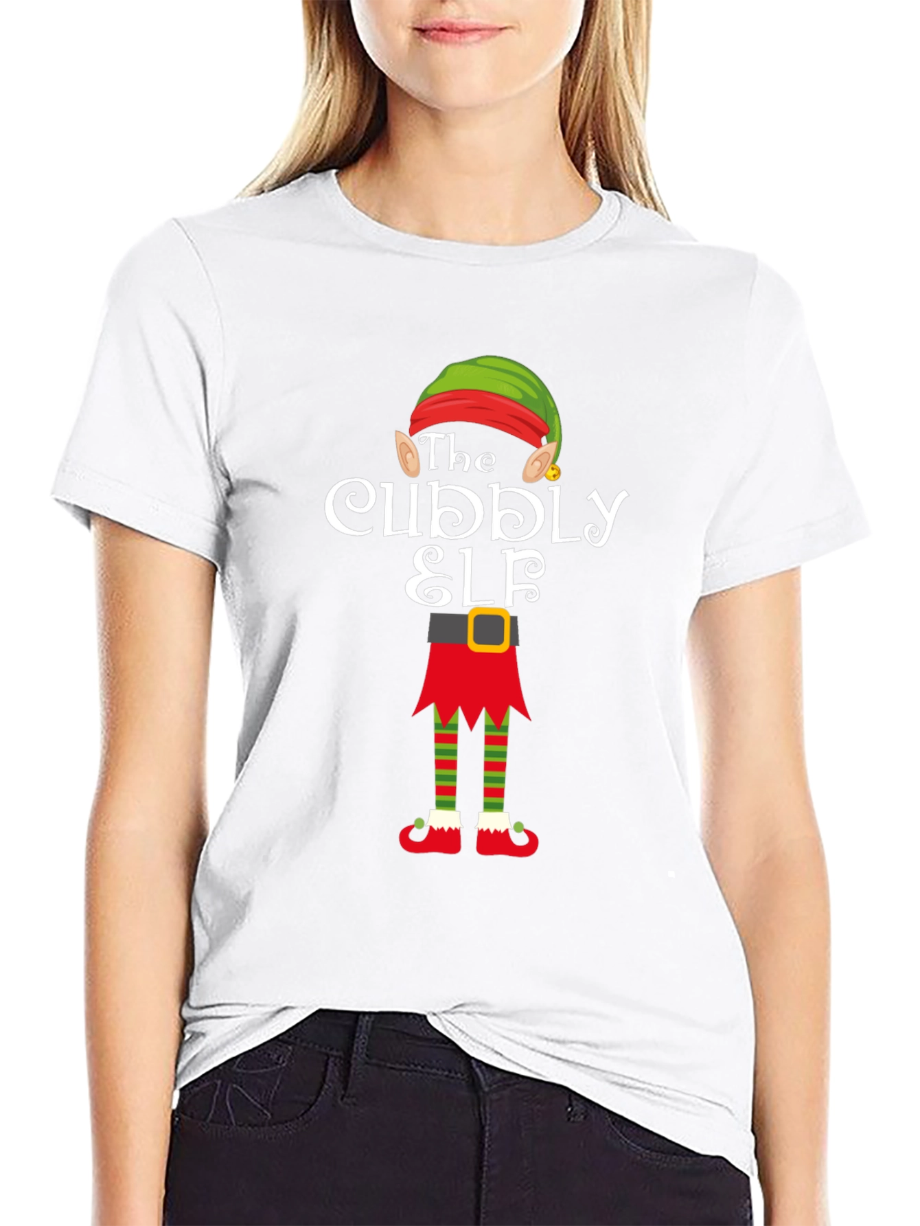 Cuddly Elf Holiday T-Shirt