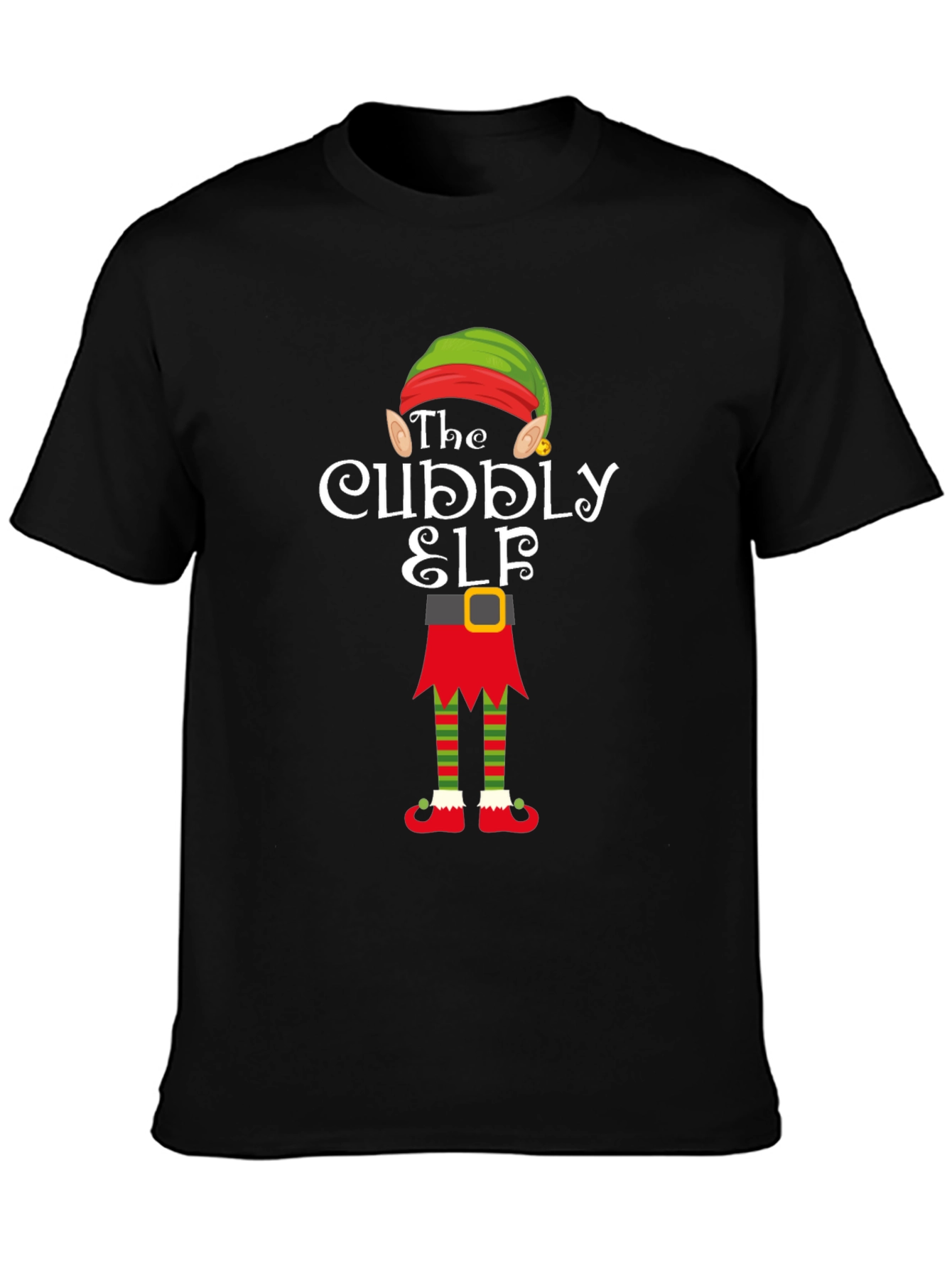 Cuddly Elf Holiday T-Shirt