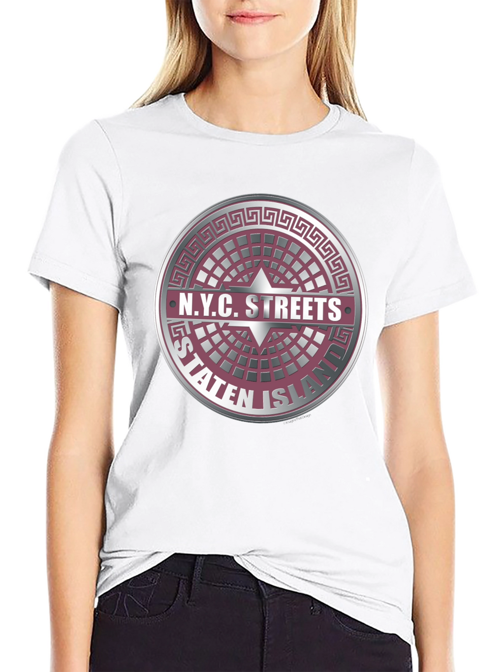 NYC Streets Staten Island Graphic Tee
