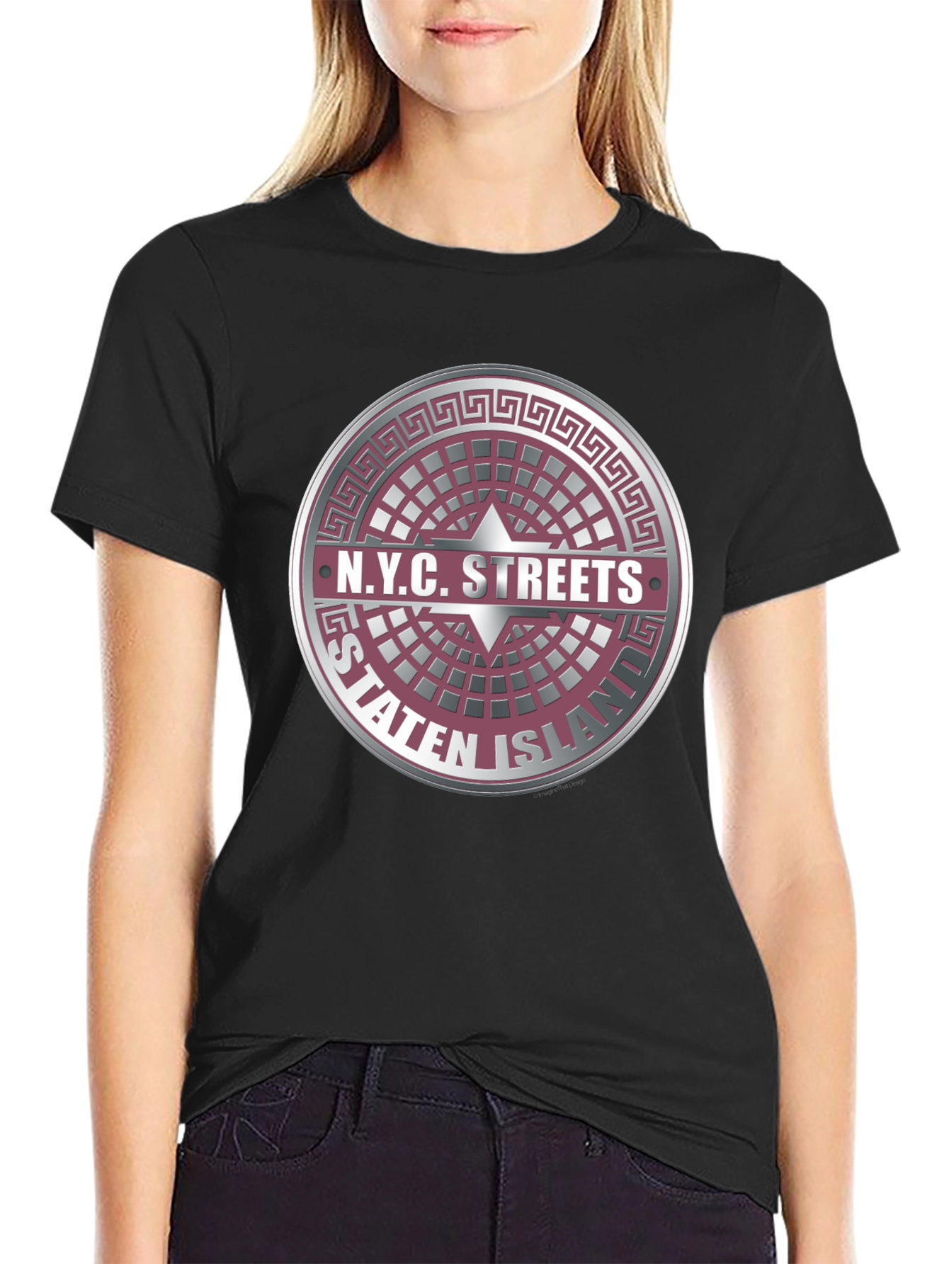 NYC Streets Staten Island Graphic Tee