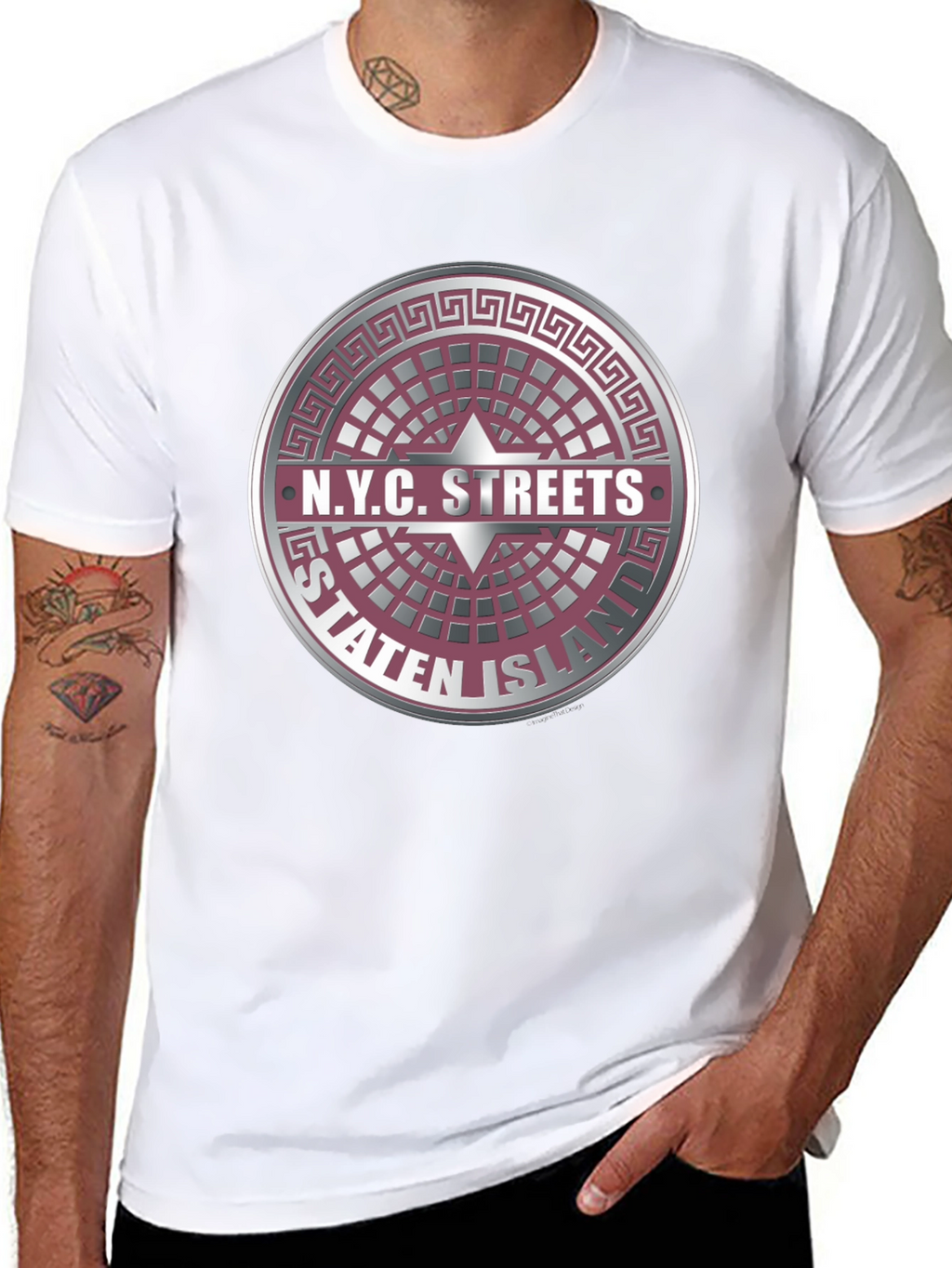 NYC Streets Staten Island Graphic Tee