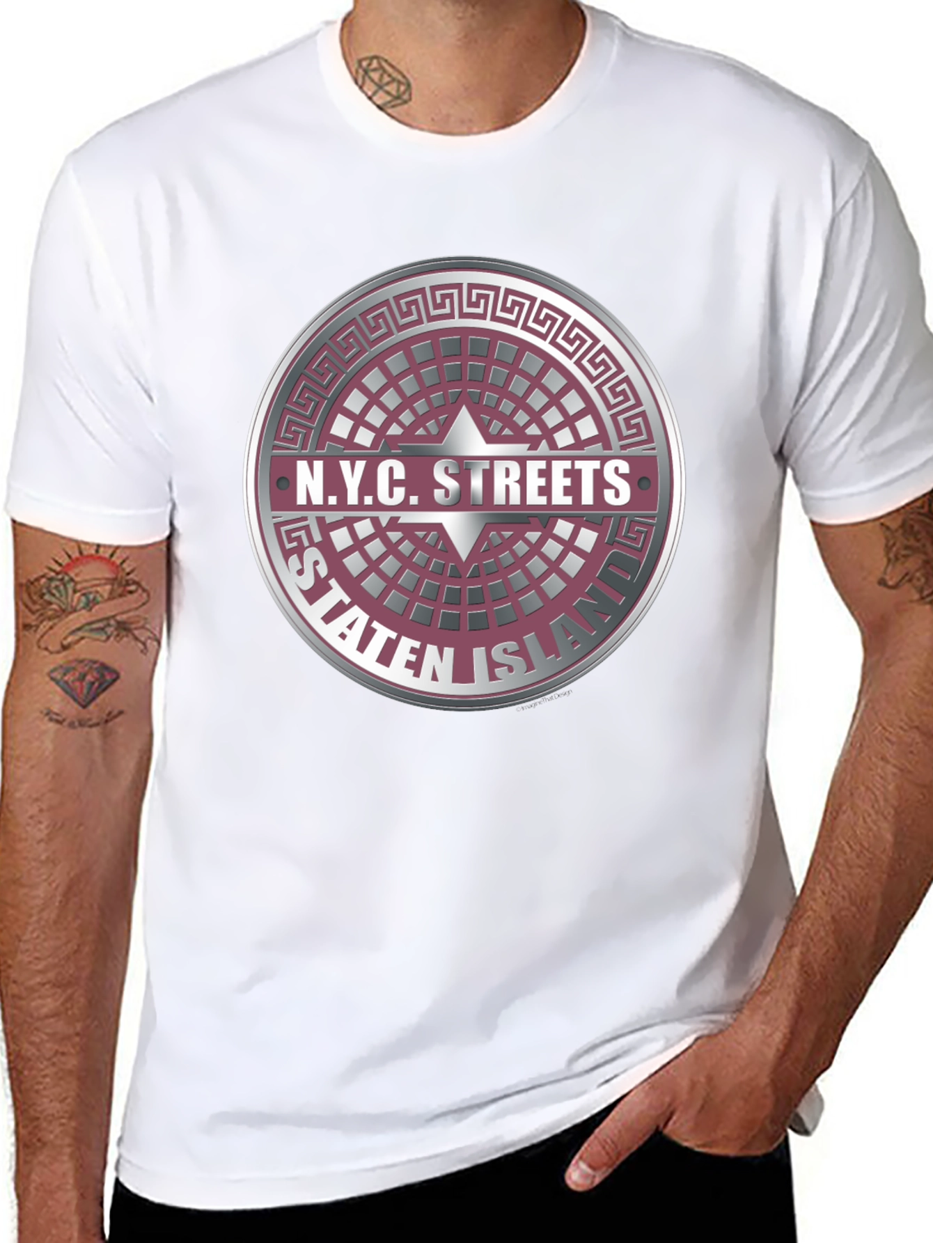 NYC Streets Staten Island Graphic Tee