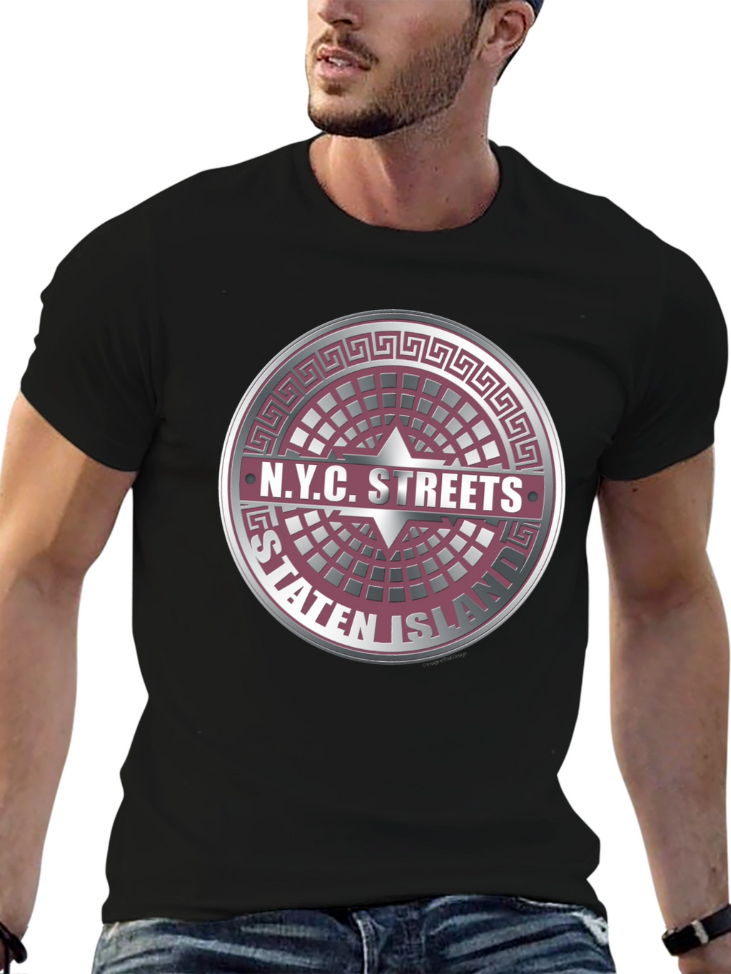 NYC Streets Staten Island Graphic Tee