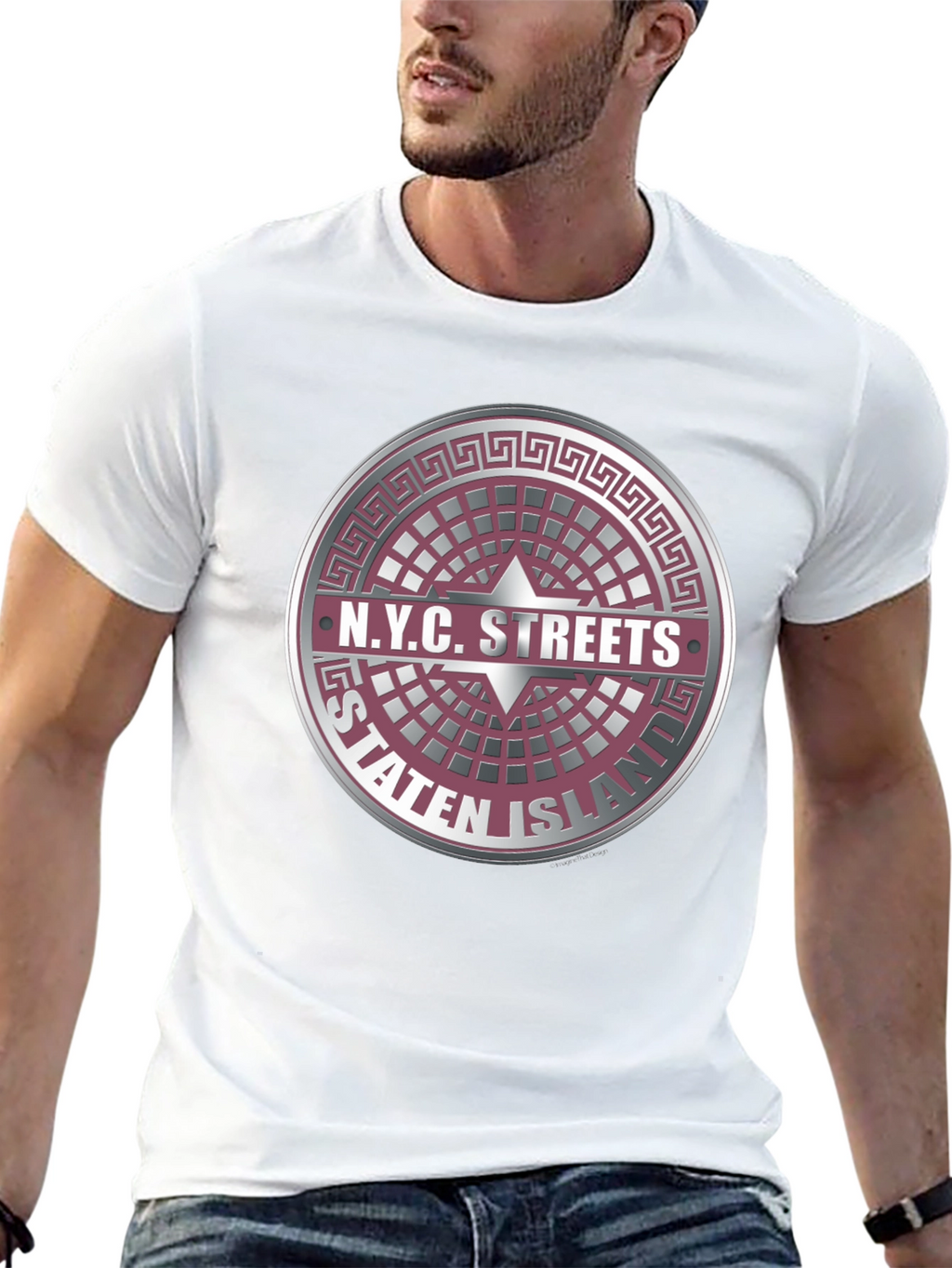 NYC Streets Staten Island Graphic Tee