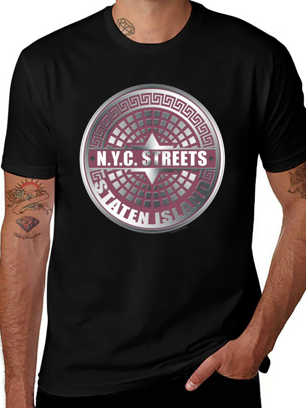 NYC Streets Staten Island Graphic Tee