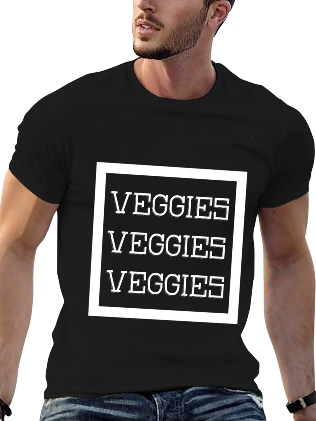 Veggies Graphic Print T-Shirt