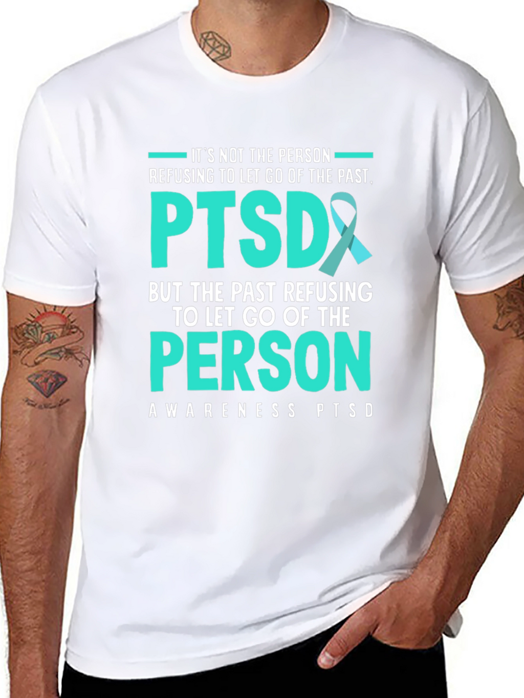 PTSD Awareness T-Shirt - Its Not the Person...