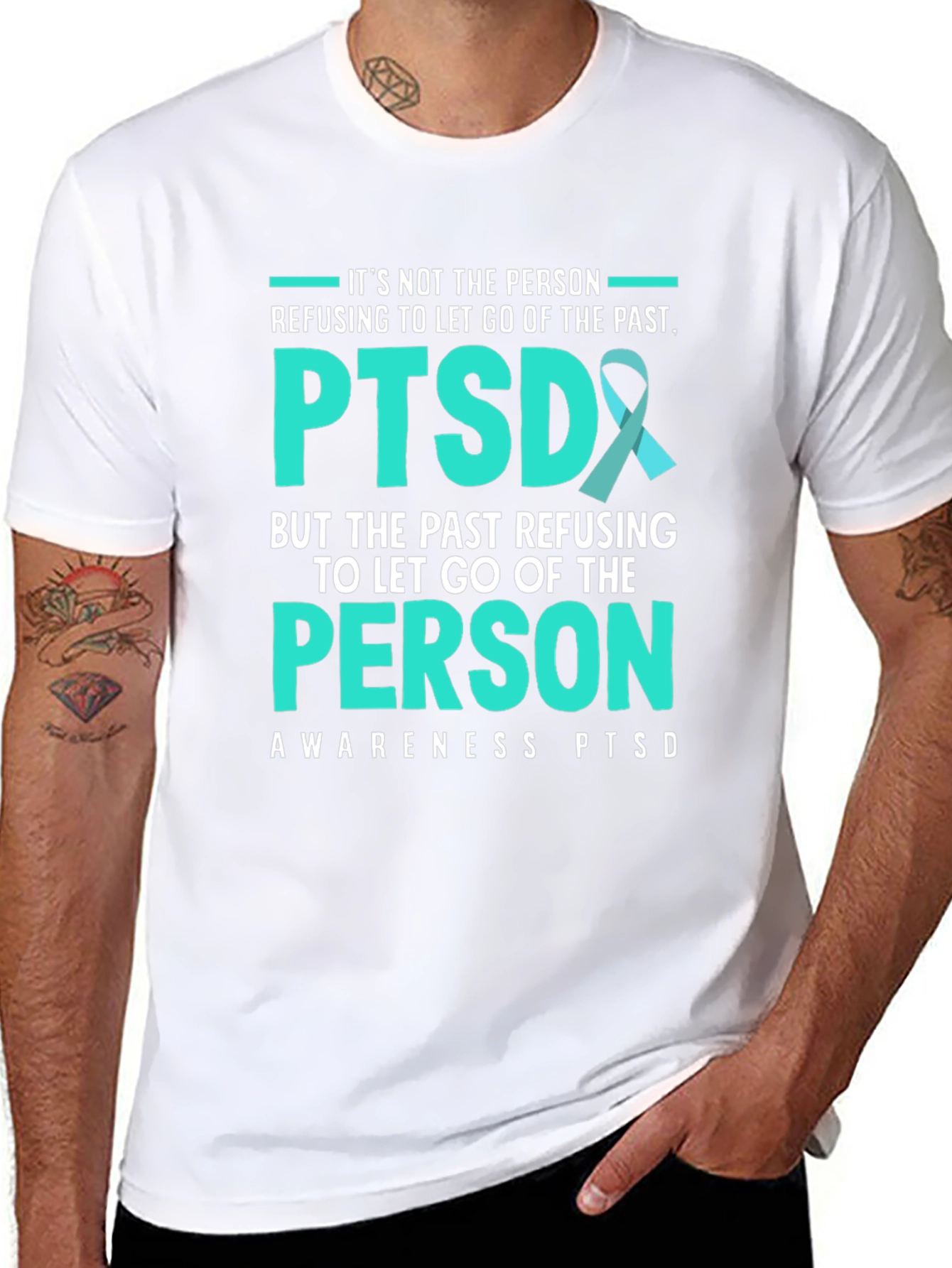 PTSD Awareness T-Shirt - Its Not the Person...
