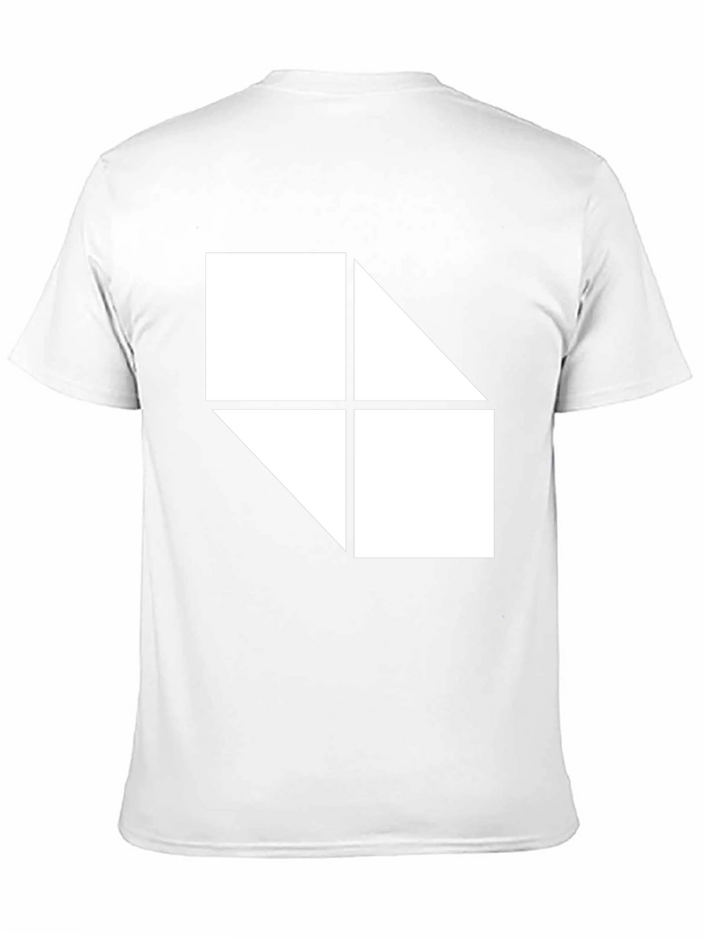 Geometric Graphic Black T-Shirt