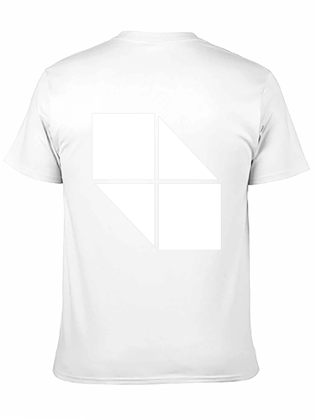 Geometric Graphic Black T-Shirt