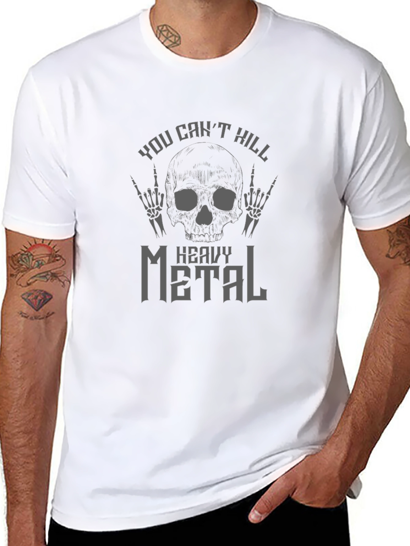 You Cant Kill Heavy Metal T-Shirt