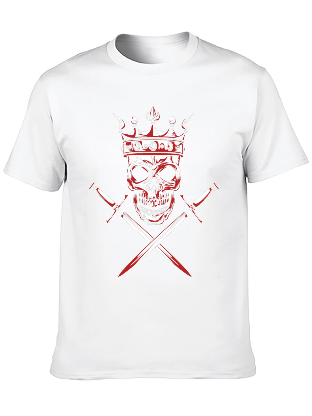 Skull King Graphic Tee - Edgy Streetwear