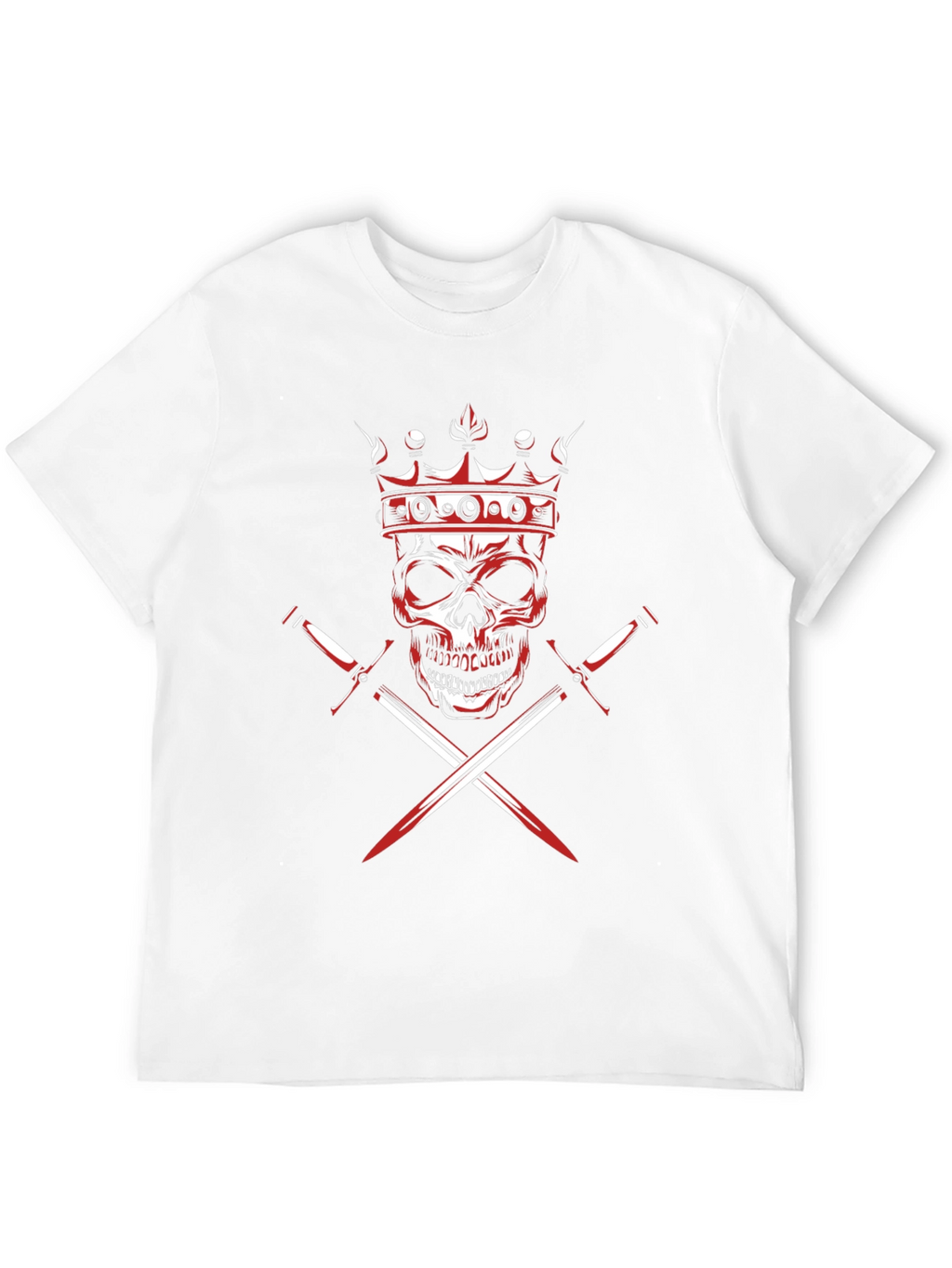 Skull King Graphic Tee - Edgy Streetwear