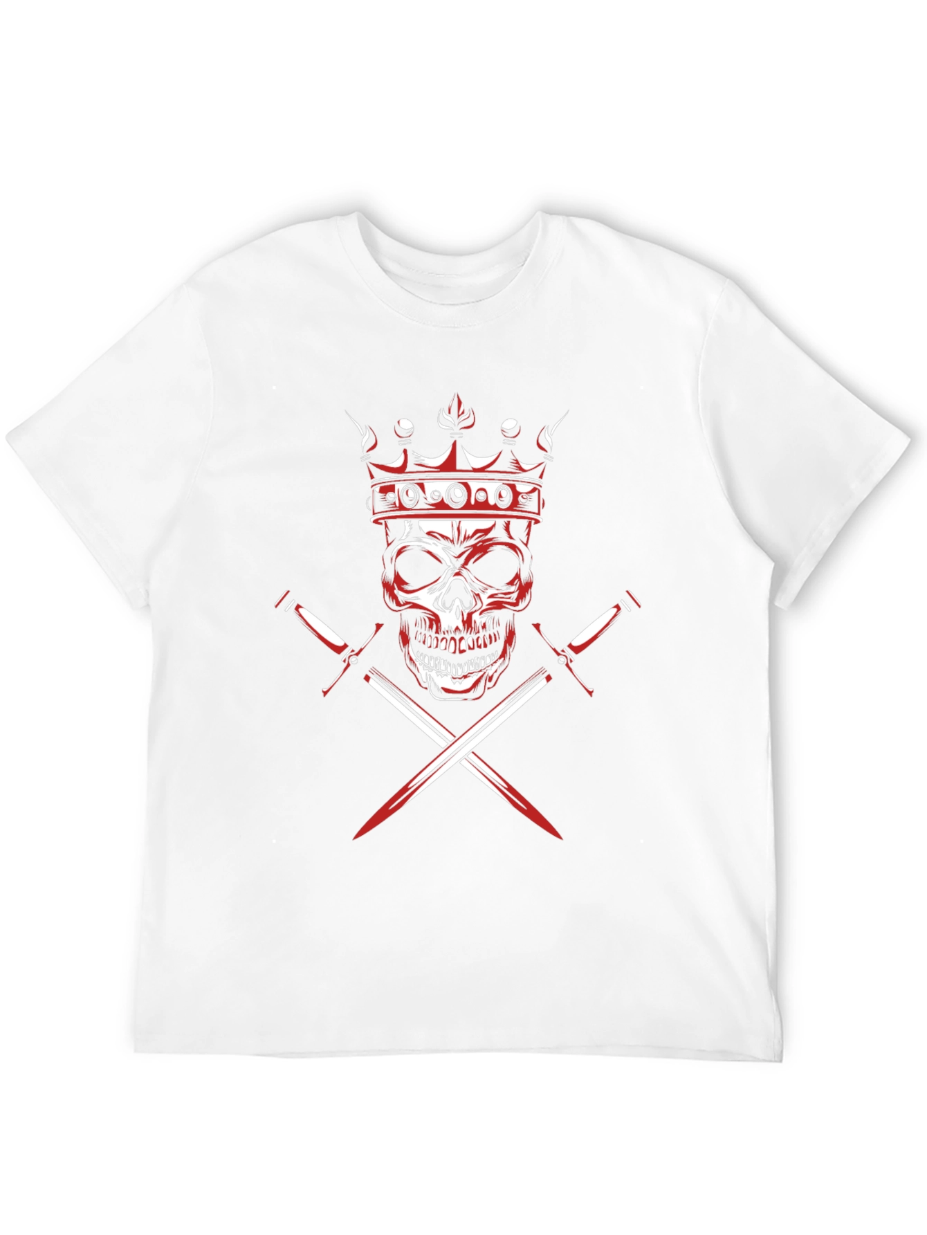 Skull King Graphic Tee - Edgy Streetwear