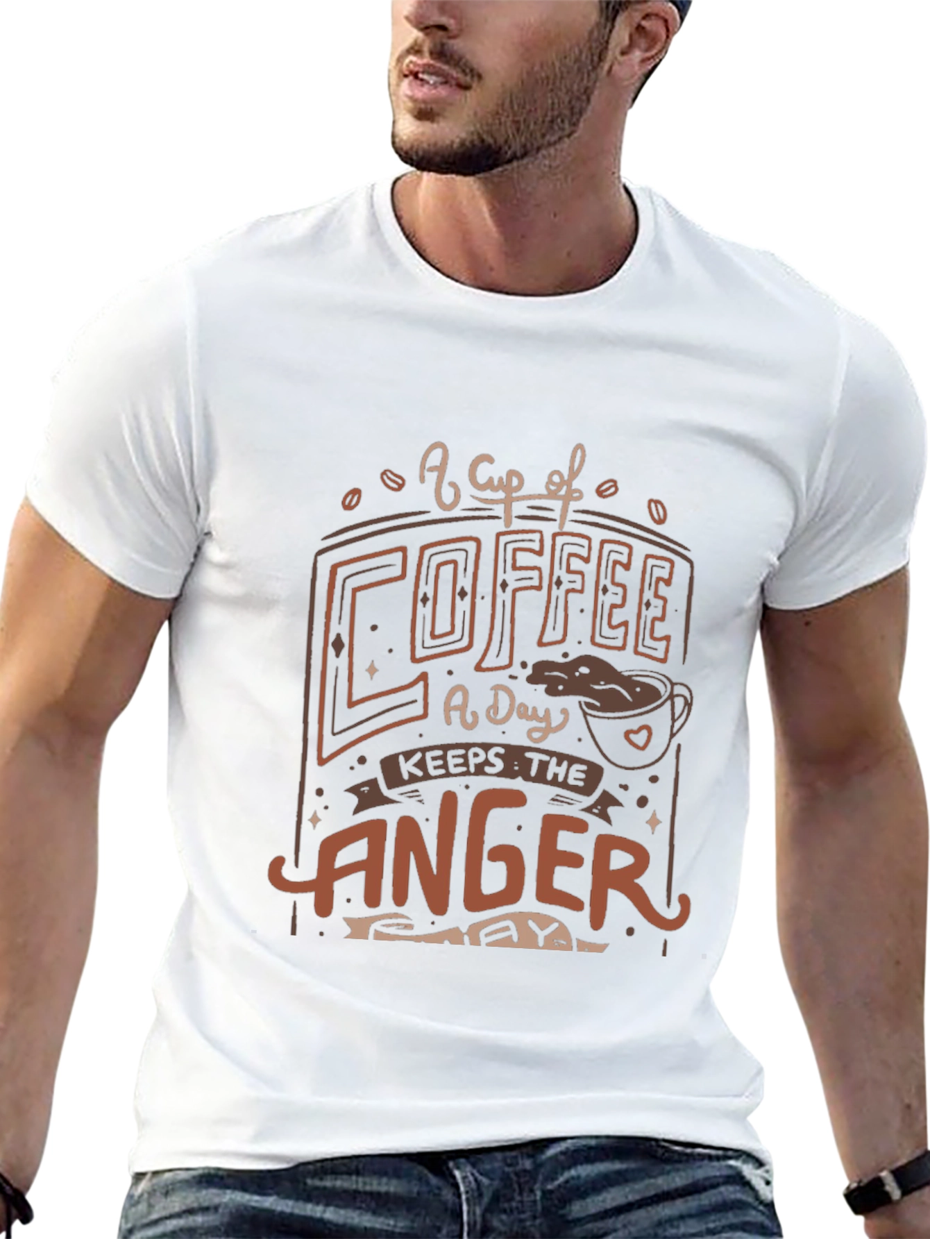 Coffee Keeps the Anger Away T-Shirt