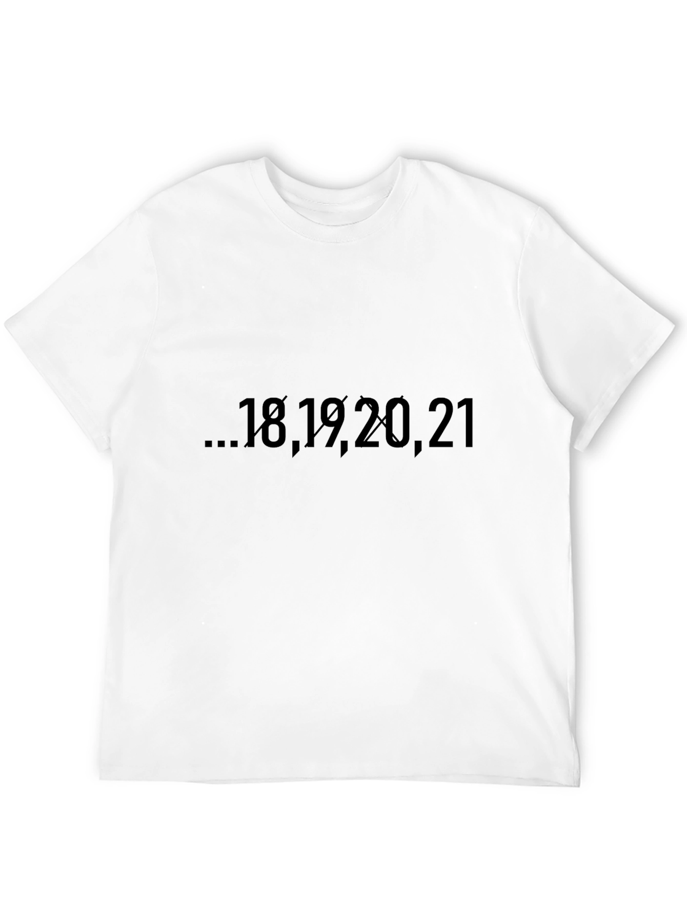 Birthday Year Black Tee Shirt
