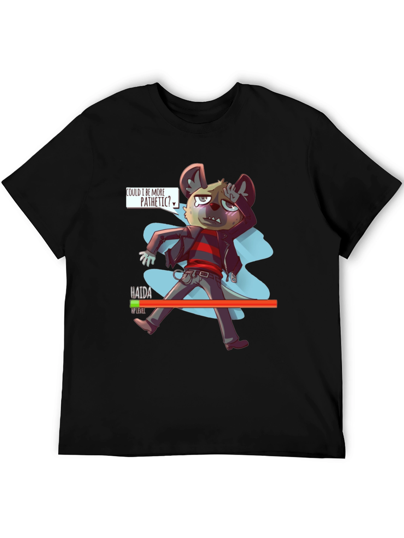 Haida Aggretsuko T-Shirt - Could I Be More Pathetic?
