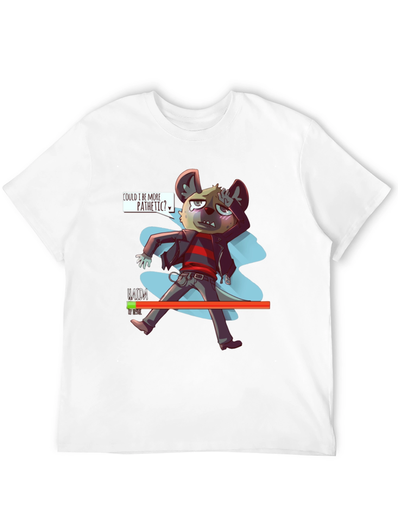 Haida Aggretsuko T-Shirt - Could I Be More Pathetic?
