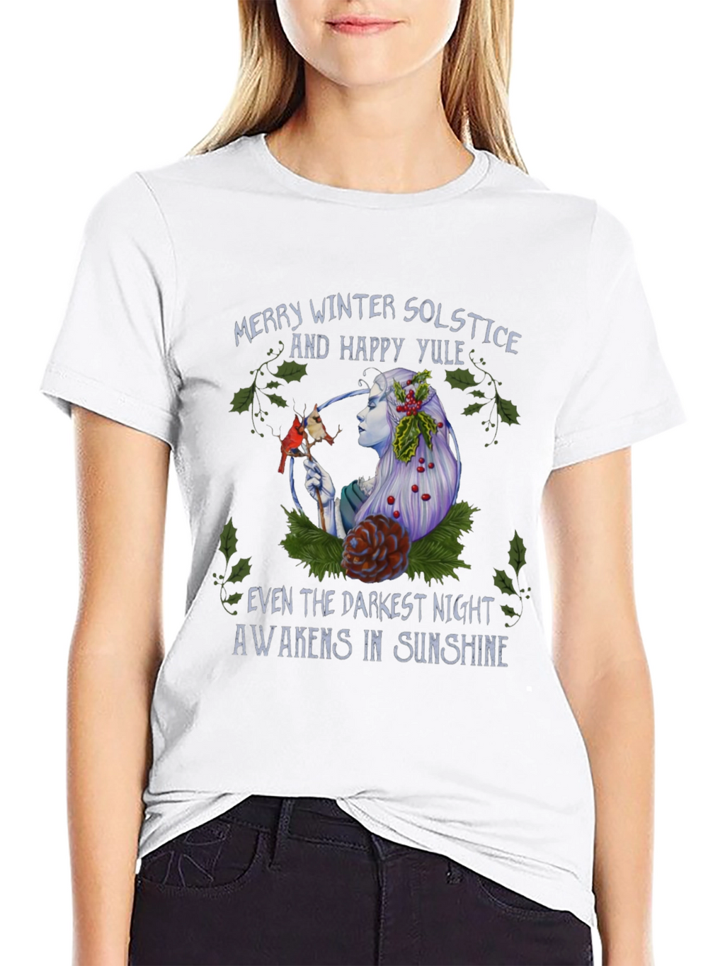 Winter Solstice T-Shirt - Merry Yule