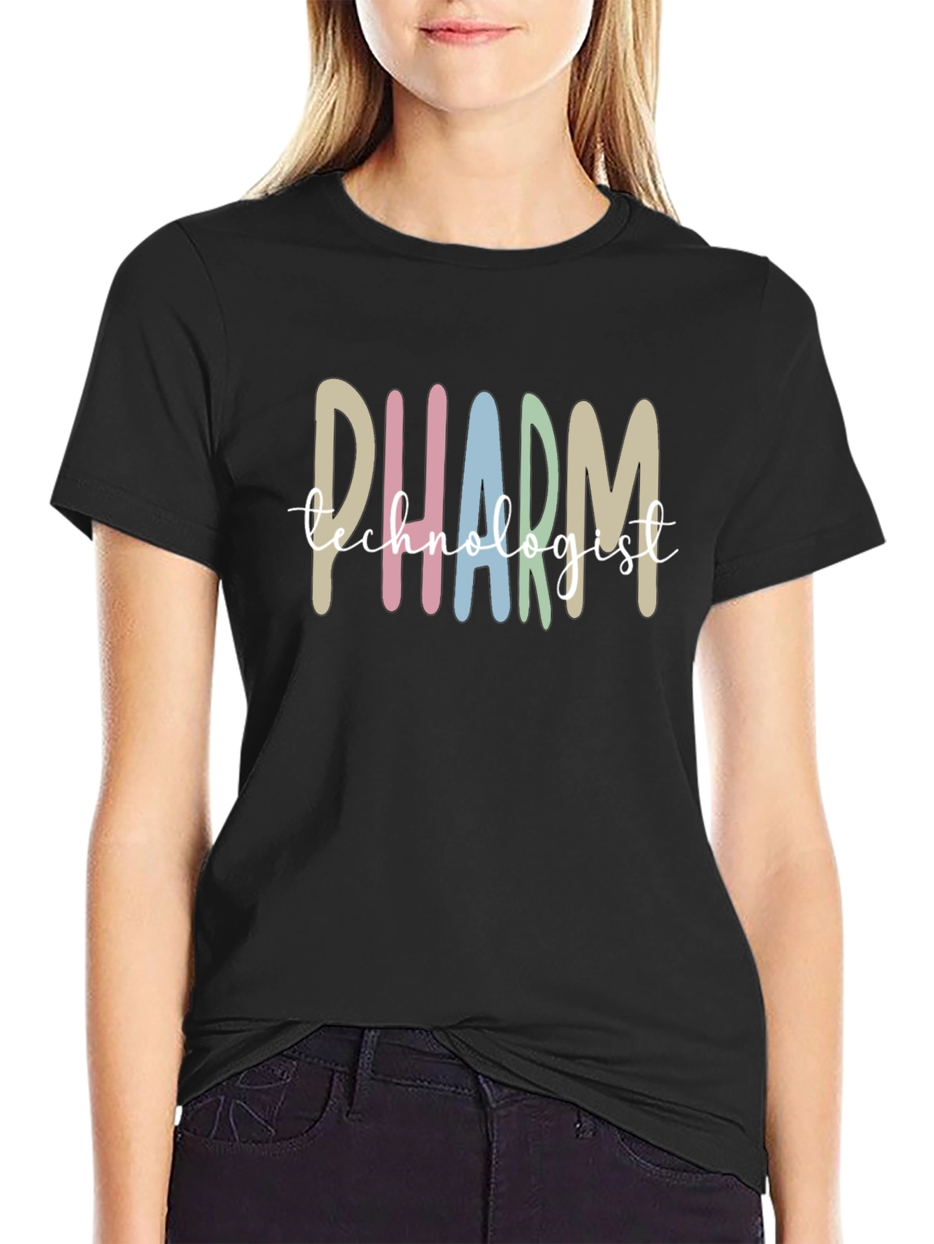 Pharm Technologist Black T-Shirt