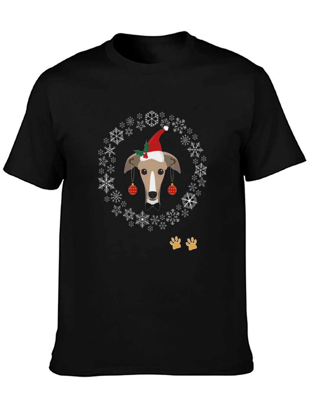 Holiday Greyhound T-Shirt