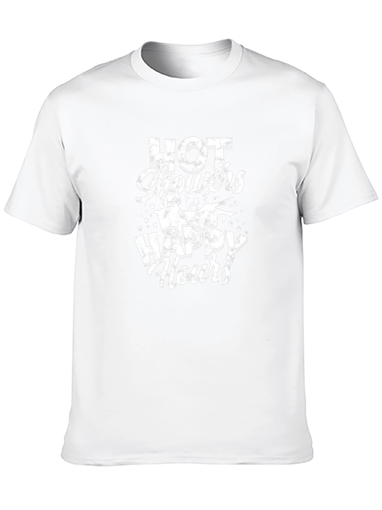 Hot Showers Happy Hours Graphic T-Shirt