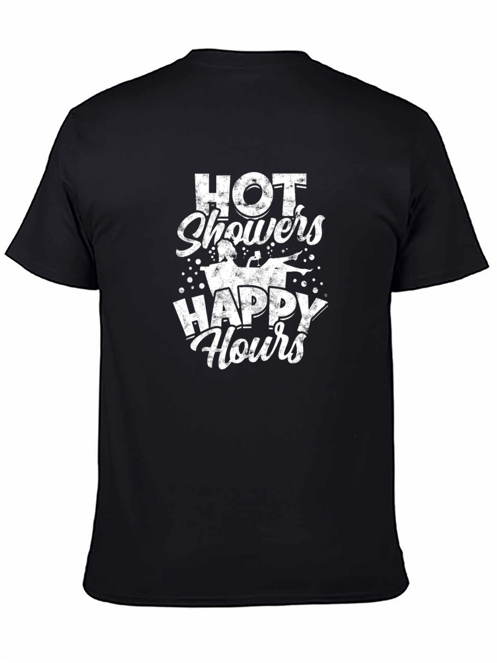 Hot Showers Happy Hours Graphic T-Shirt