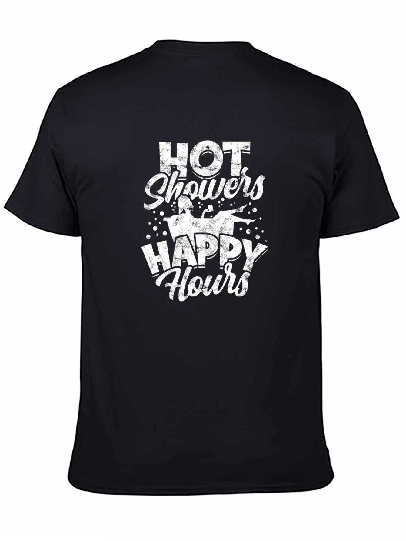 Hot Showers Happy Hours Graphic T-Shirt