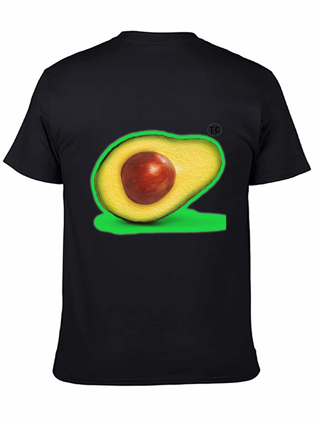 Avocado Graphic Tee - Casual Style