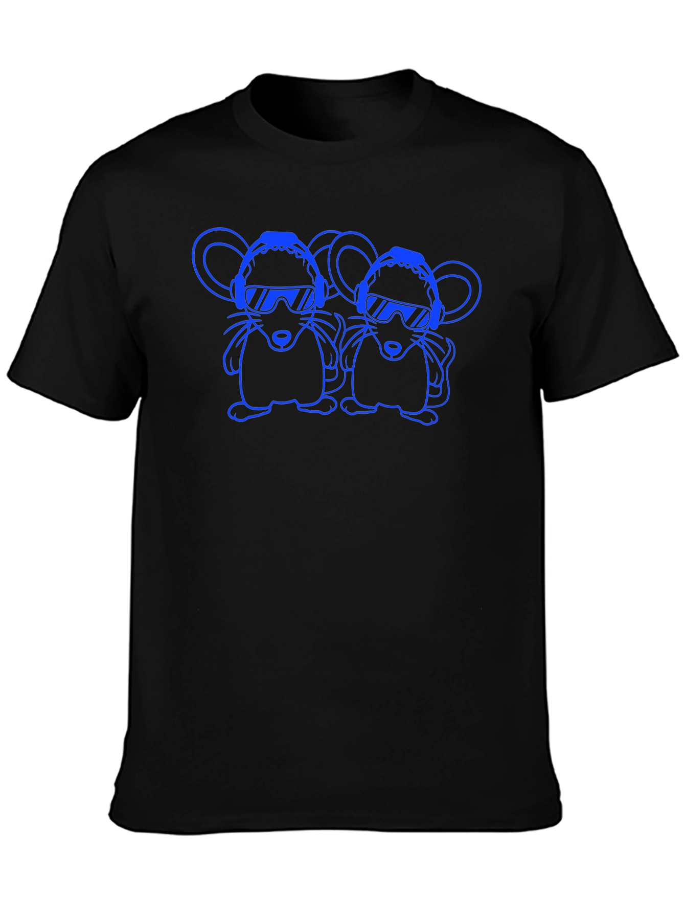 DJ Mouse Graphic Tee - Cool & Stylish