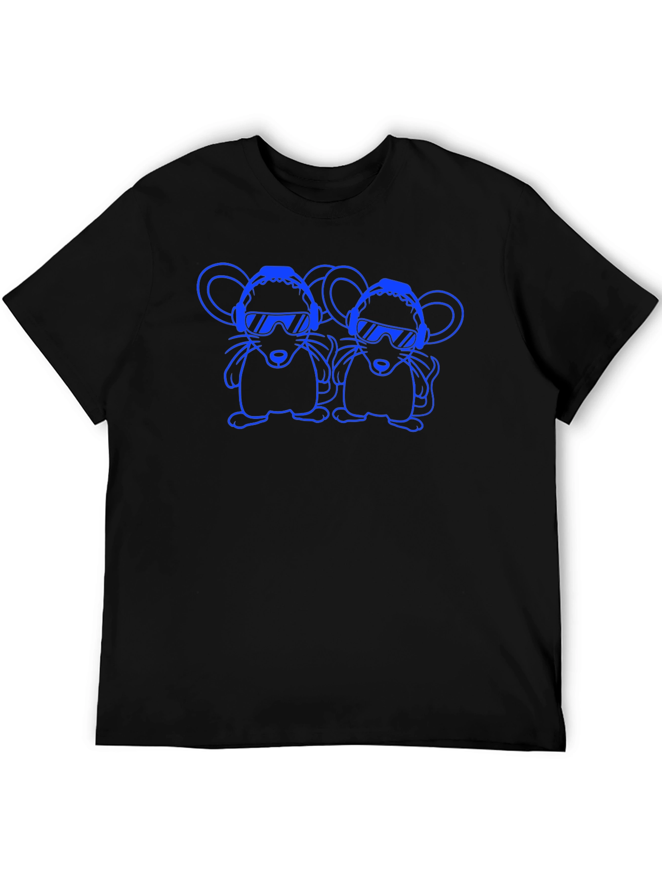 DJ Mouse Graphic Tee - Cool & Stylish