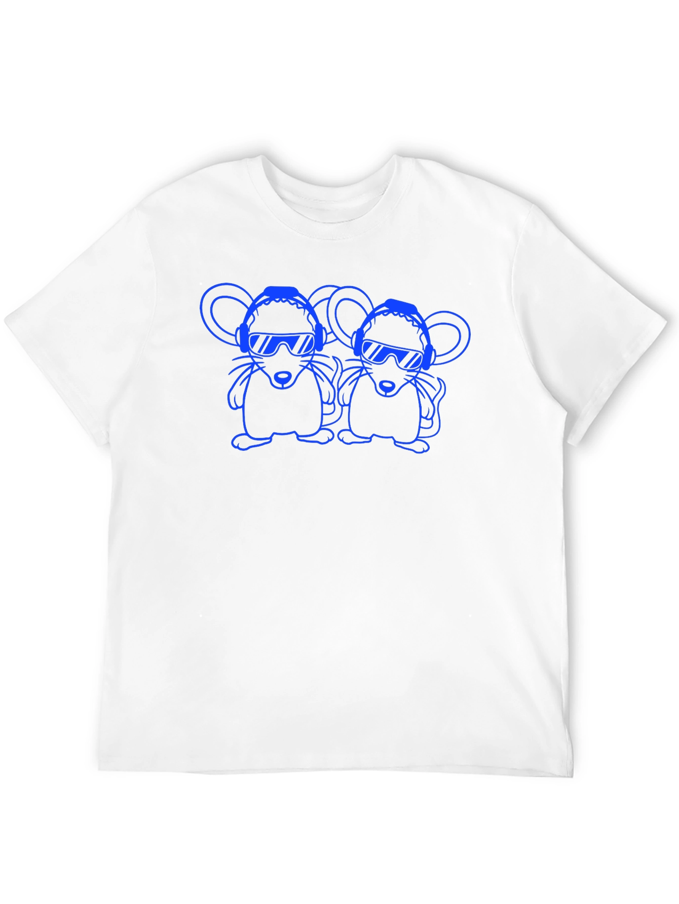 DJ Mouse Graphic Tee - Cool & Stylish