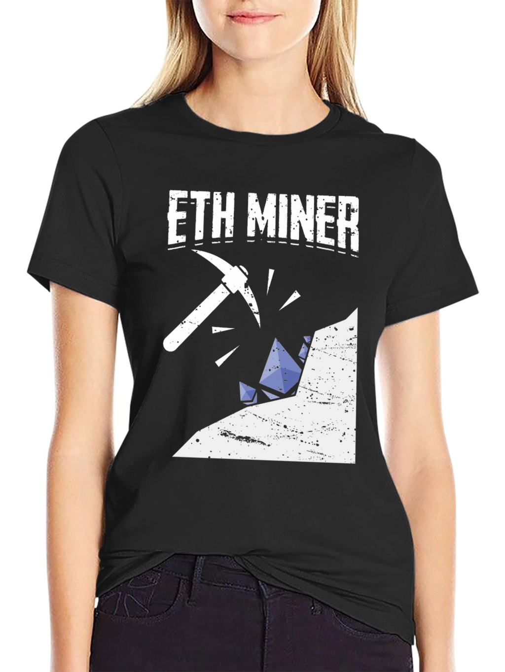 ETH Miner T-Shirt Crypto Mining Tee