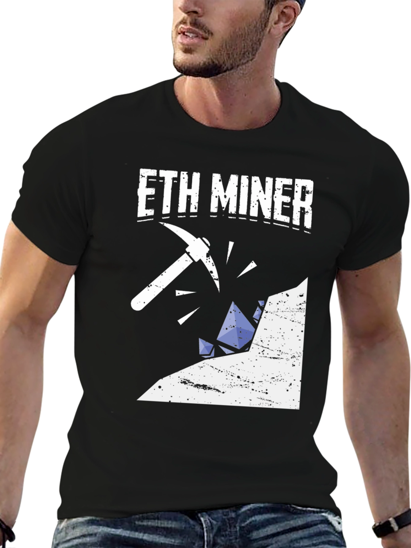 ETH Miner T-Shirt Crypto Mining Tee