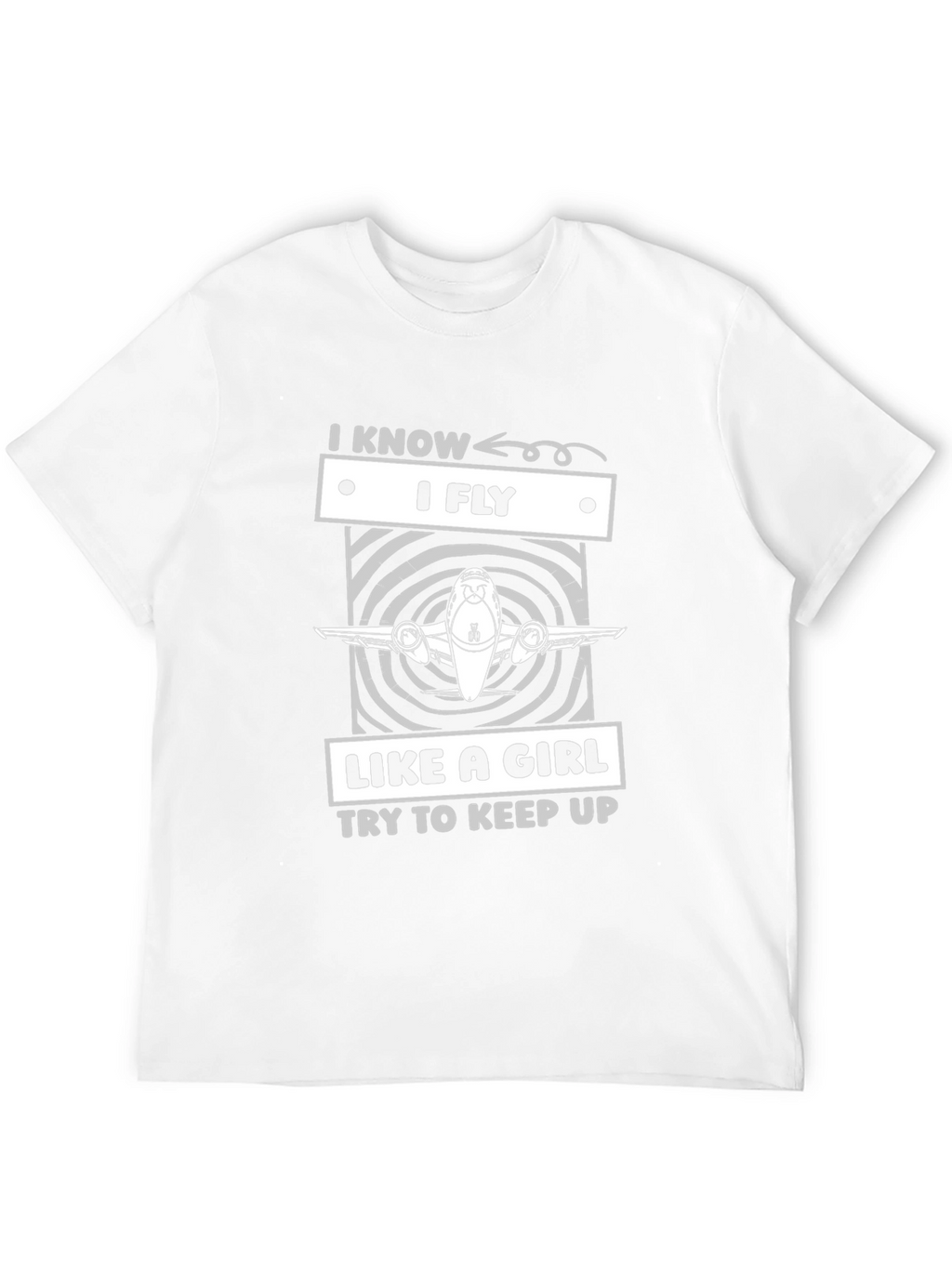 I Know I Fly Like A Girl T-Shirt