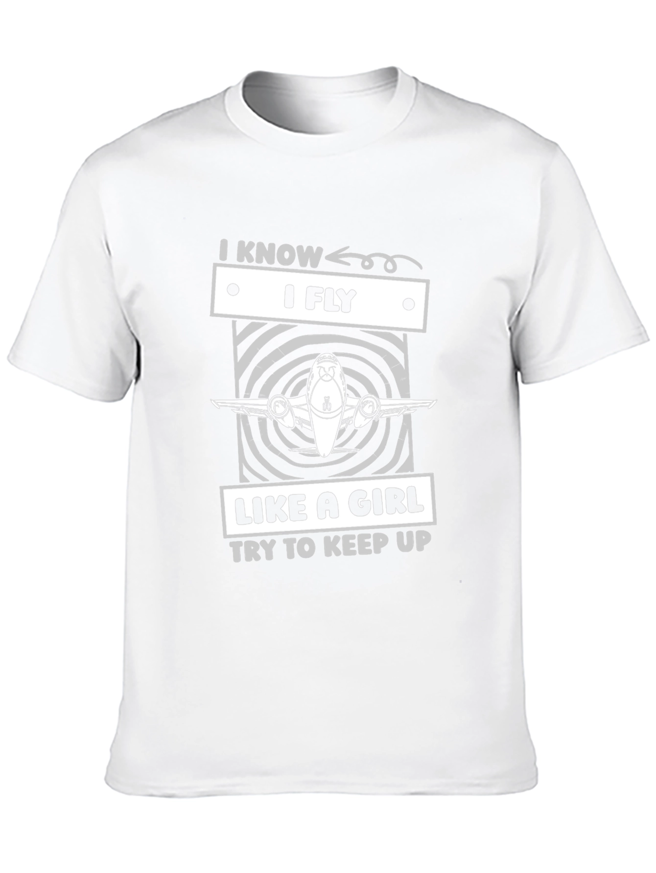I Know I Fly Like A Girl T-Shirt