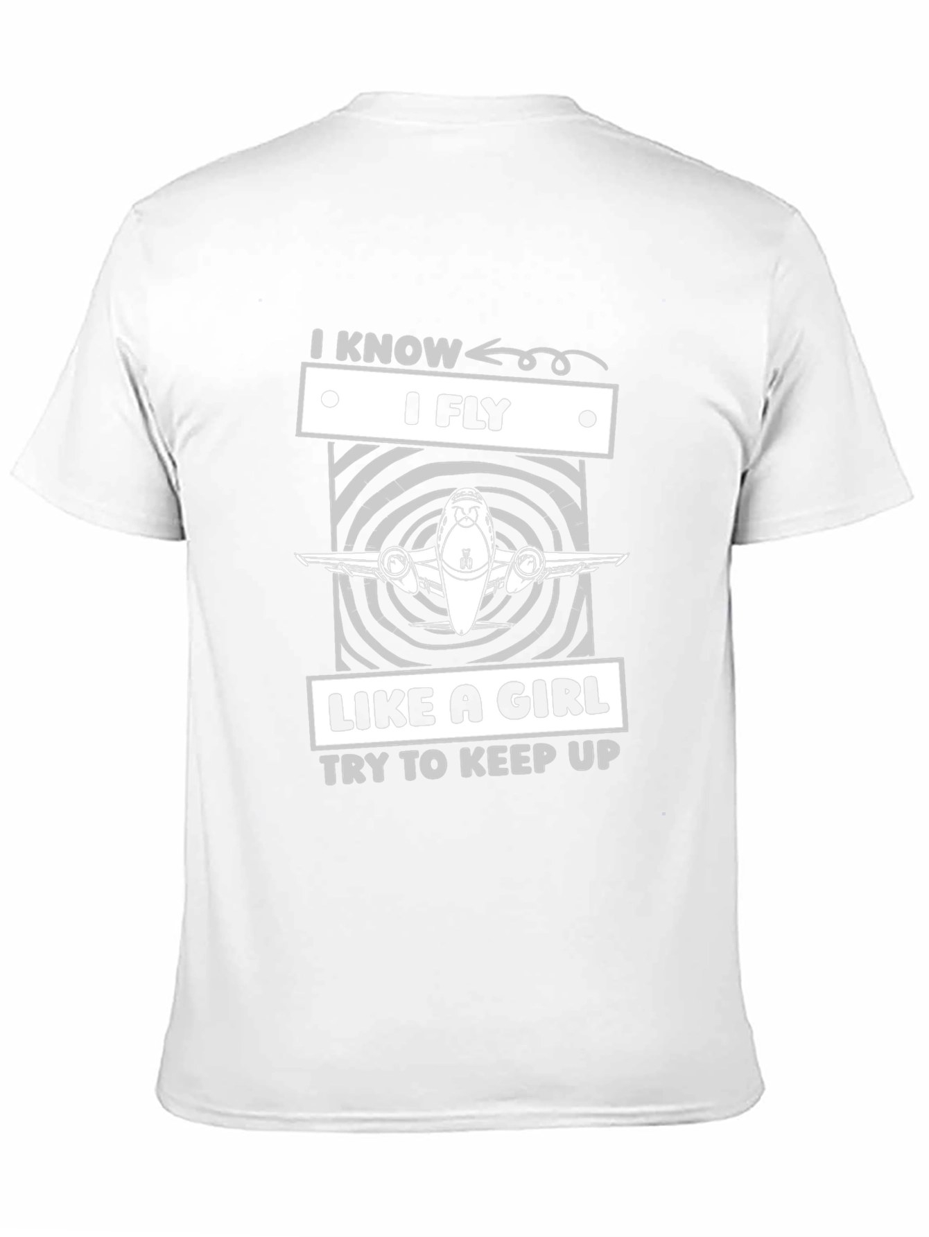 I Know I Fly Like A Girl T-Shirt