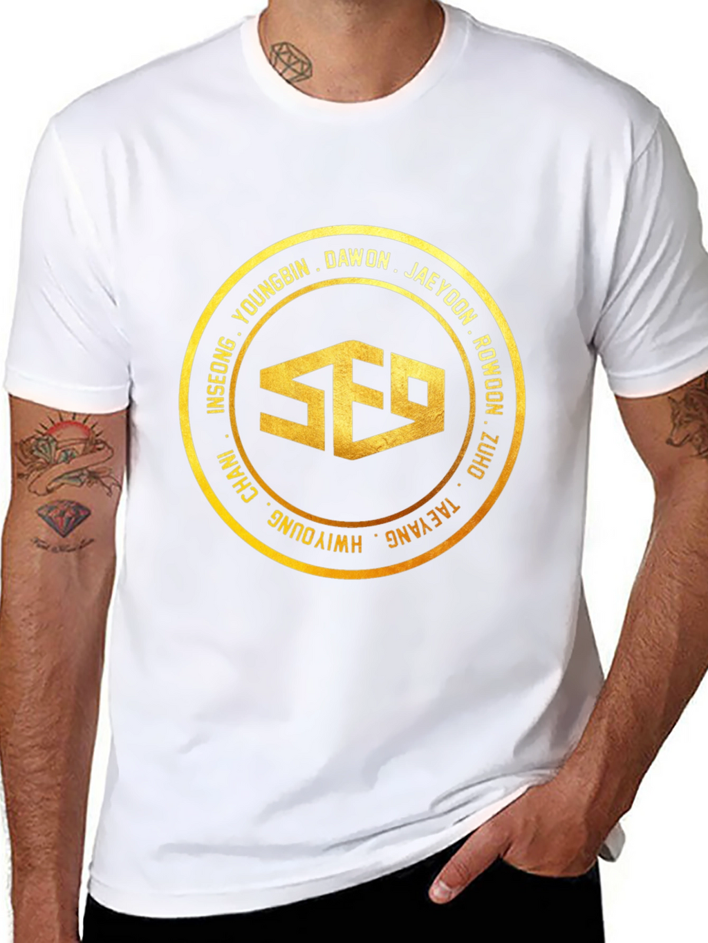 SF9 Circle Logo Graphic T-Shirt