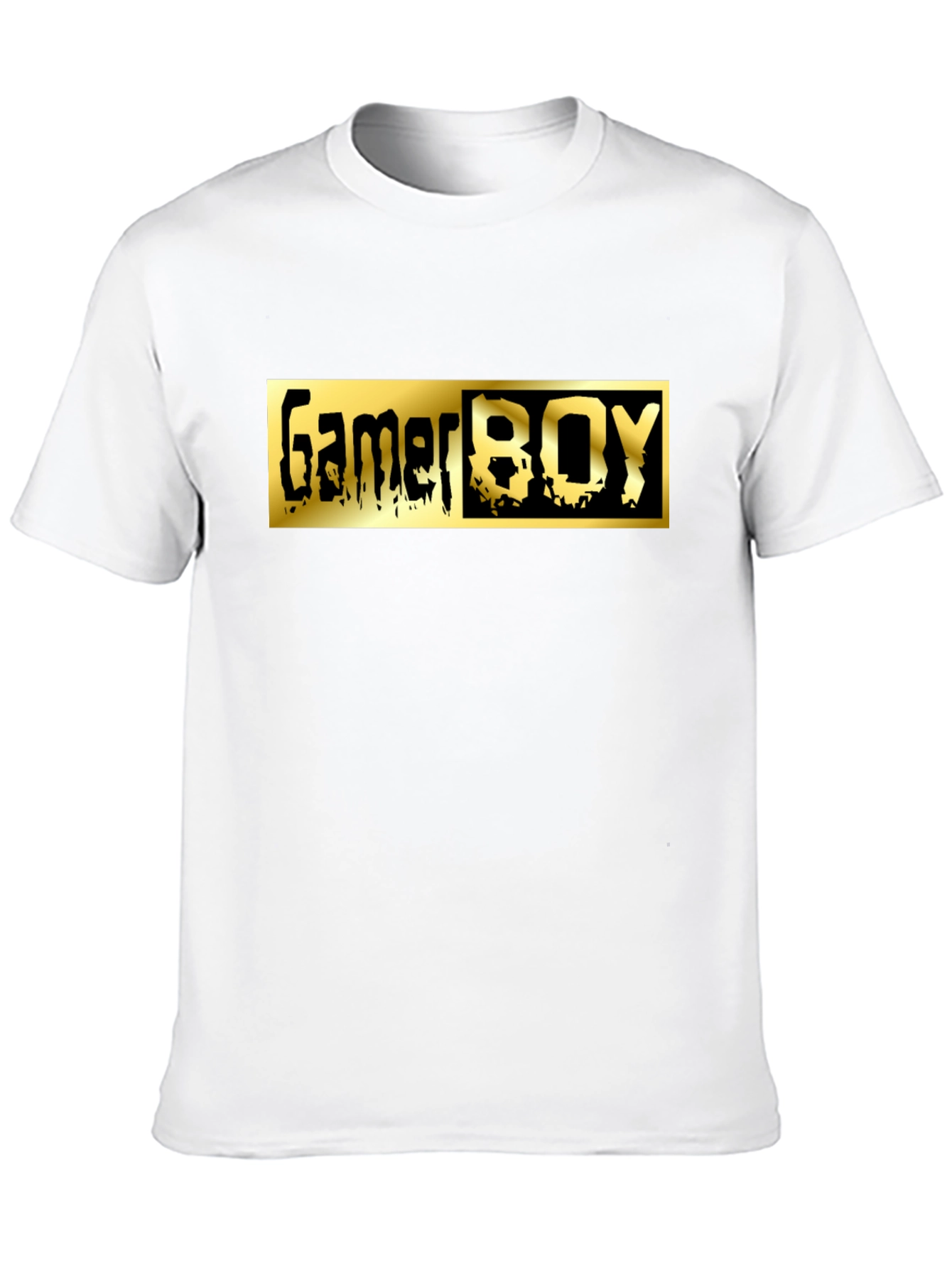 Gamer Boy Graphic Tee - Black