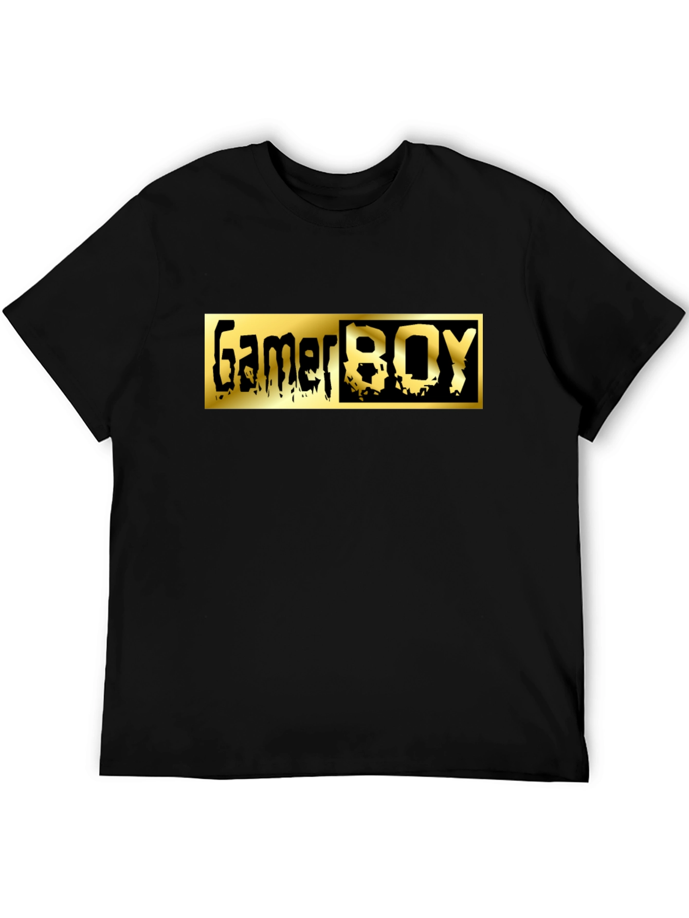 Gamer Boy Graphic Tee - Black