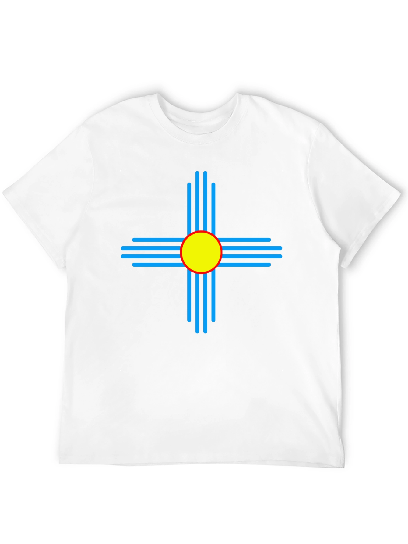 New Mexico Zia Symbol T-Shirt - Southwest Style