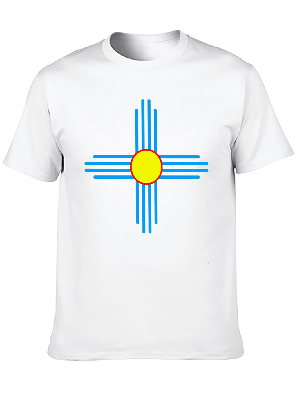 New Mexico Zia Symbol T-Shirt - Southwest Style