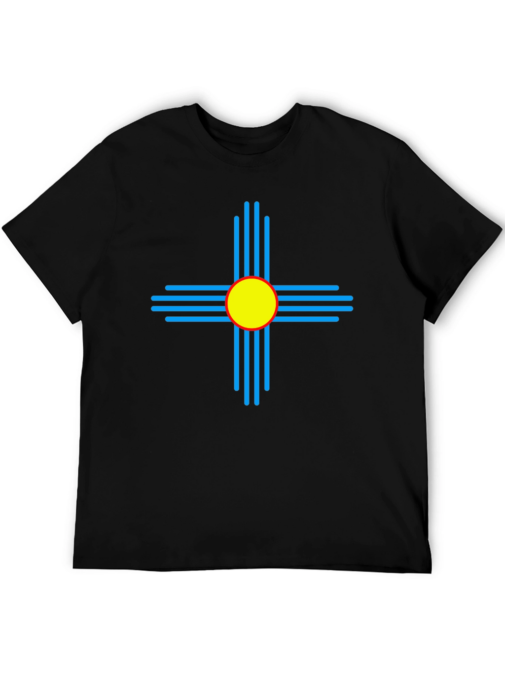 New Mexico Zia Symbol T-Shirt - Southwest Style