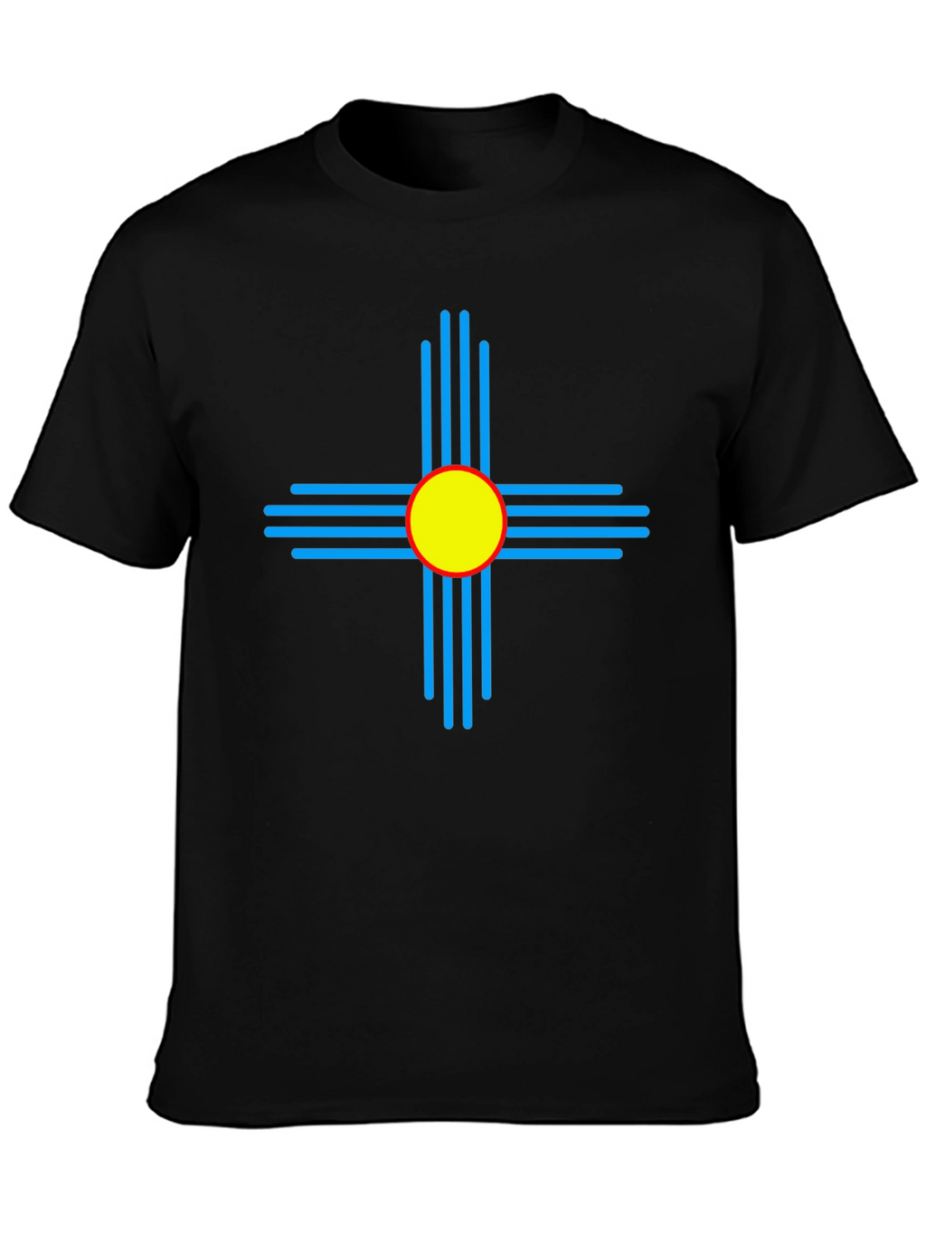 New Mexico Zia Symbol T-Shirt - Southwest Style